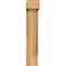 Ekena Millwork Traditional Block Rough Sawn Bracket w/ Offset Brace, Western Red Cedar, 6"W x 20"D x 32"H BKT0604X20X32TRA05RWR - alternate 4